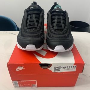NIKE Air Max 97s Black and White